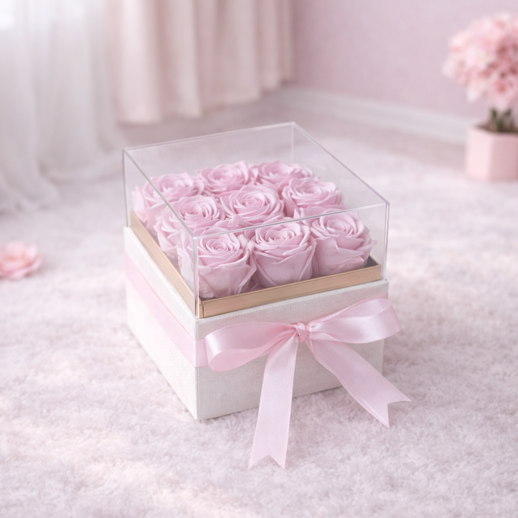 Quinn Preserved Roses Bloombox
