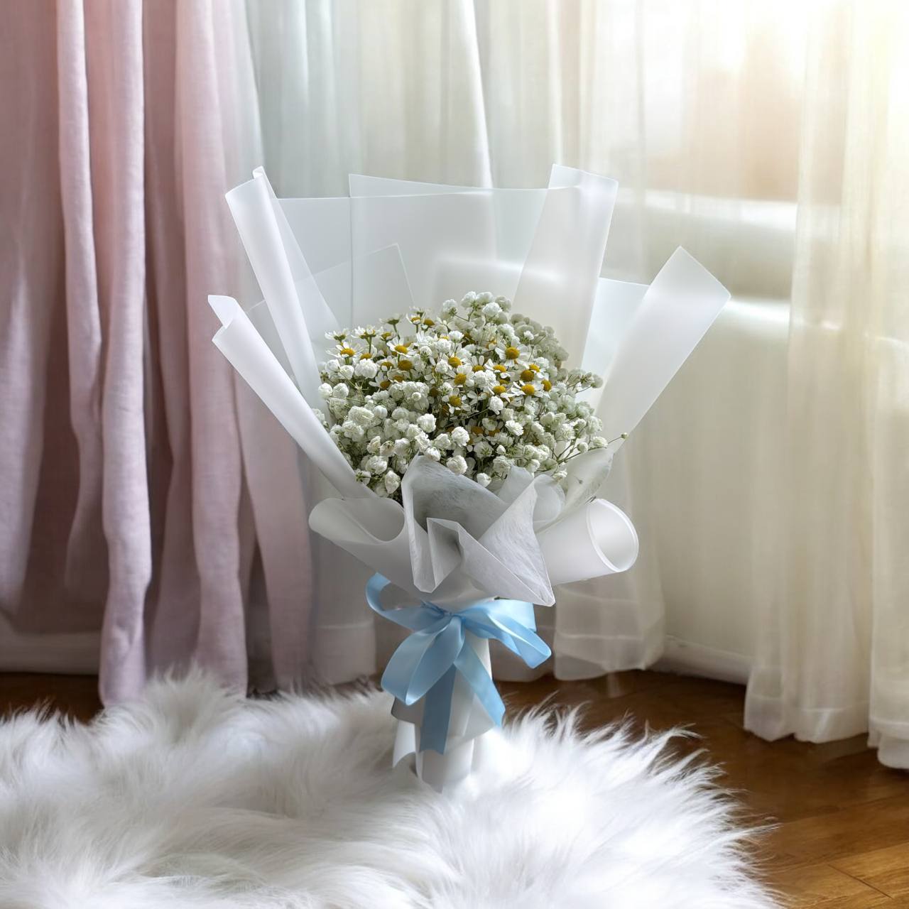 Mini Daisy & Baby's Breath
