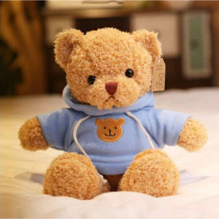 Hoodie Bear Blue 30cm