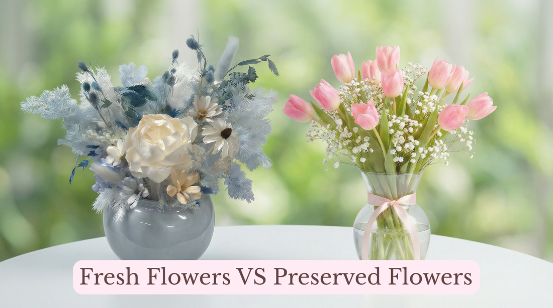 Preserved Flowers vs Fresh Flowers in Singapore — Which Is Better for Gifting?
