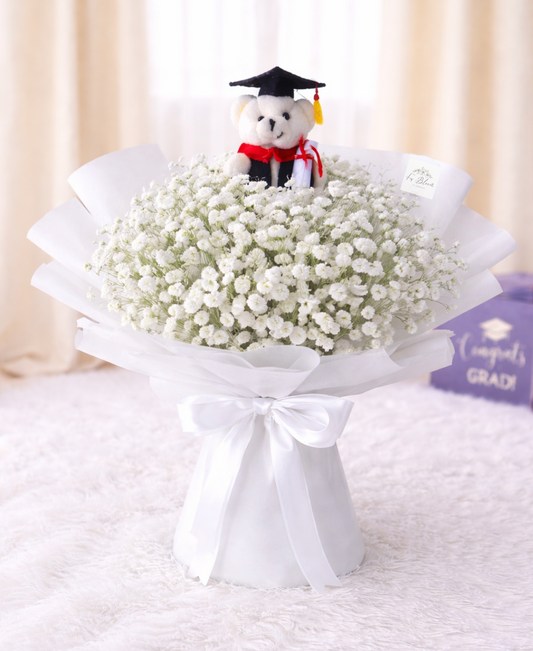[GRAD] Baby's Breath Bouquet