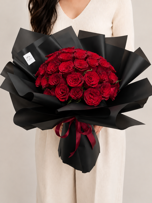 50 Red Roses Bouquet