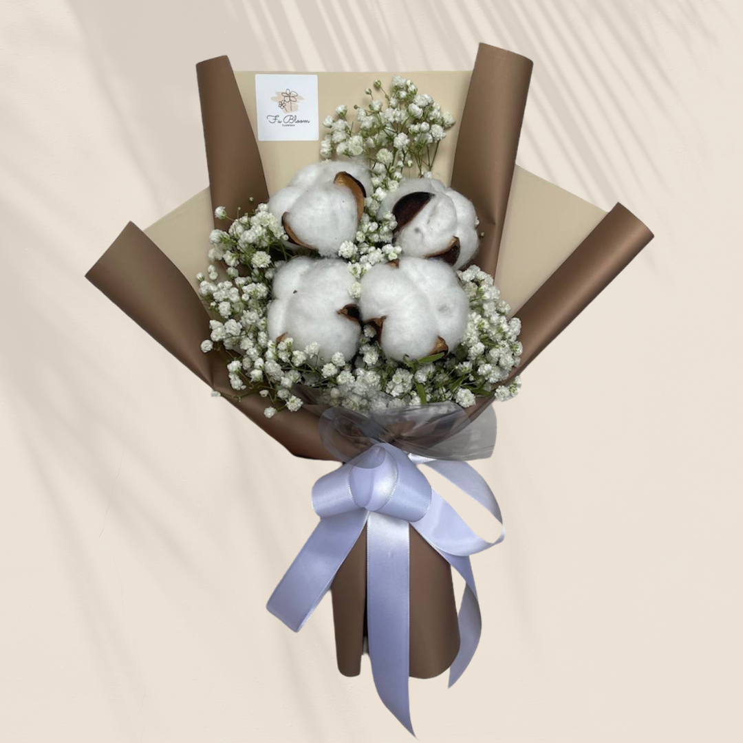 Cotton Clouds Bouquet