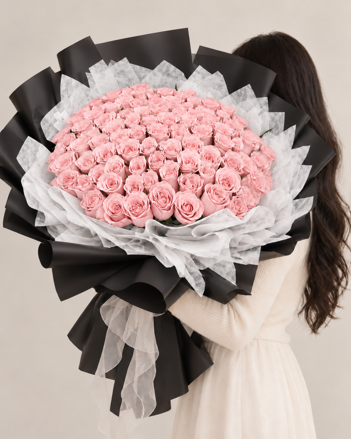 99 Punk Roses Bouquet