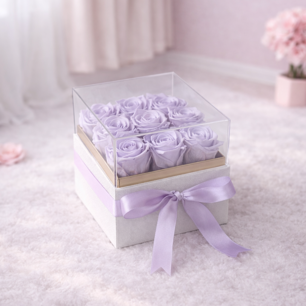 Morena Preserved Roses Bloombox