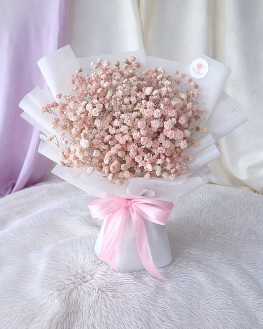 Pink Baby's Breath Bouquet