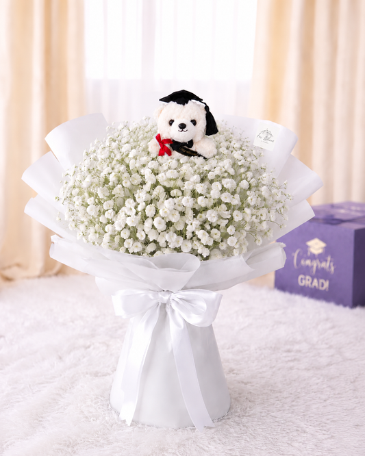 [GRAD] Baby's Breath Bouquet