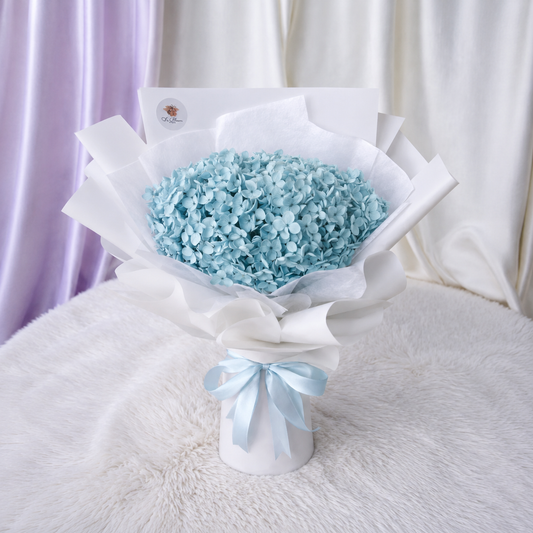 Preserved Blue Hydrangea*