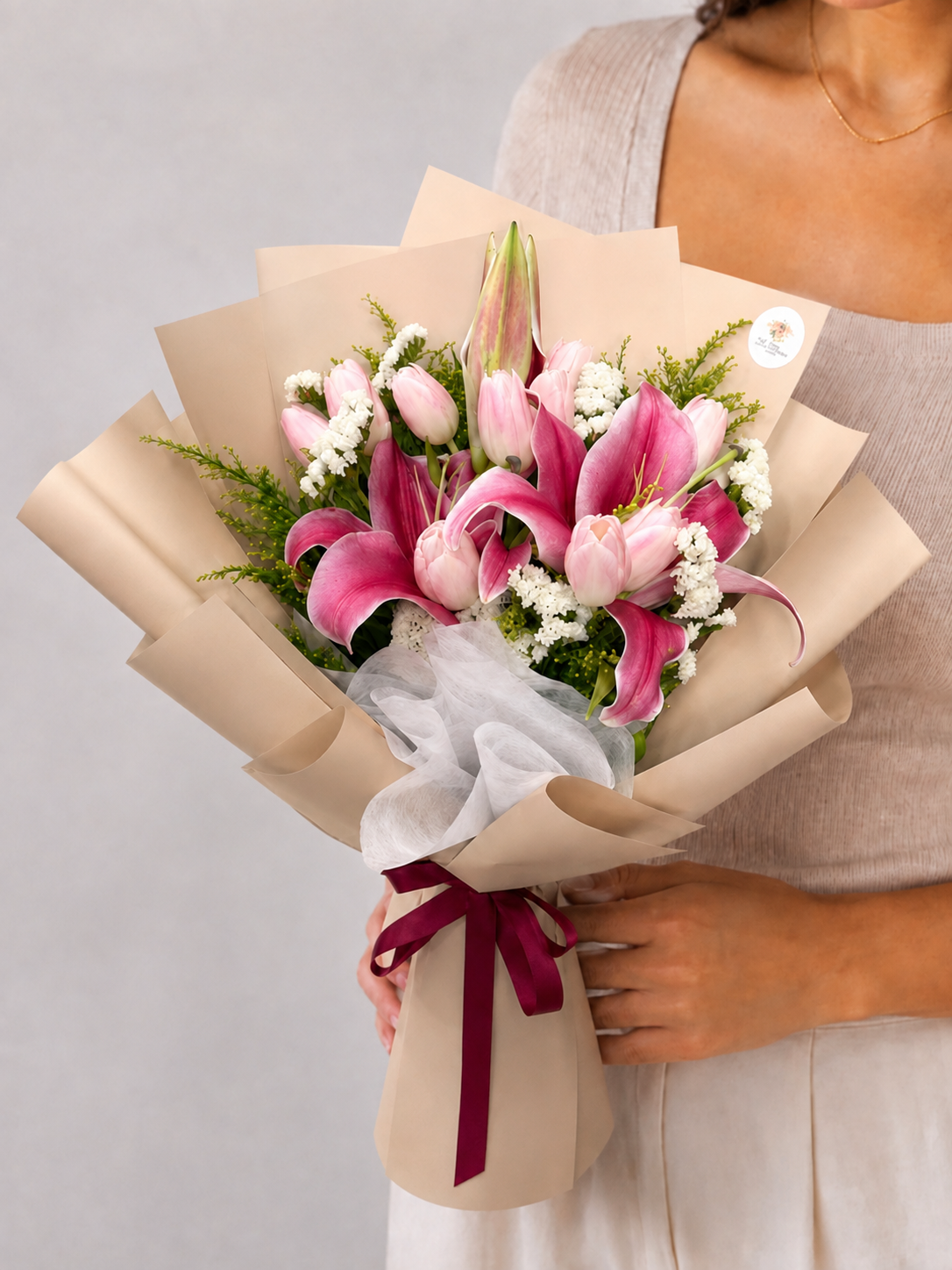Lily & Tulips Bouquet