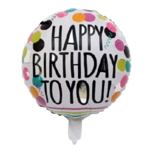 Helium Happy Birthday Balloon #2