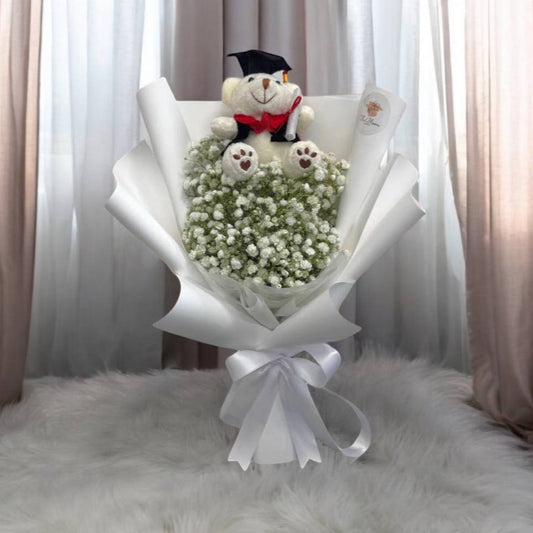 [GRAD] Medium Baby's Breath Bouquet