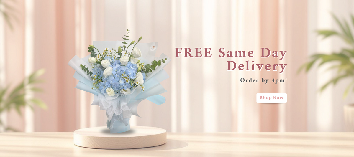 Same day flower delivery in Singapore