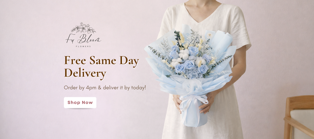 Same day flower delivery in Singapore