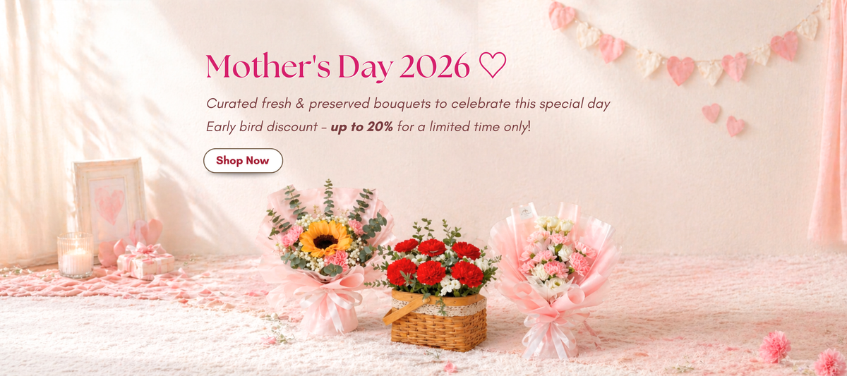 Same day flower delivery in Singapore
